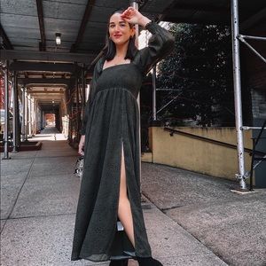 Few Moda Classic Smocked Maxi Dress